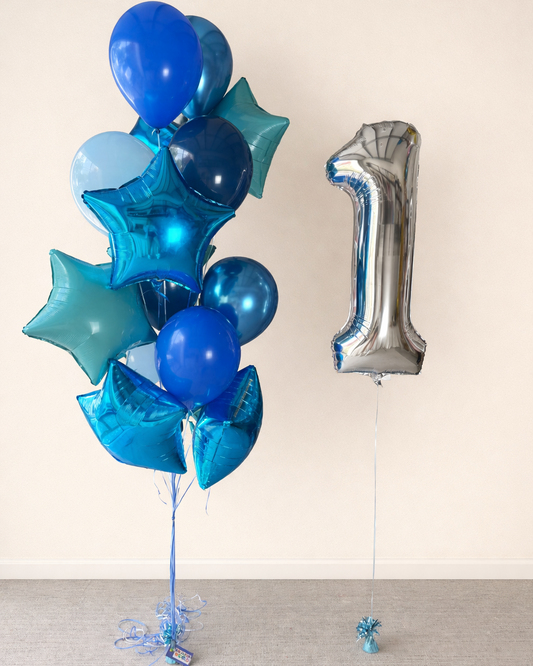 Giant Number Anniversary Bouquet