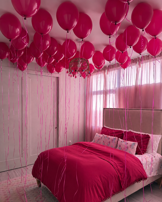 Any Color 50 Loose Helium Balloons
