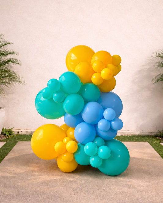 Freestanding Organic Balloon Garland Price Per Foot