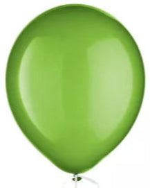Lime Green Balloon 12" With Helium