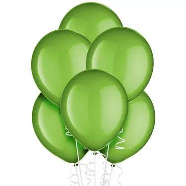 Lime Green Balloon 12" With Helium