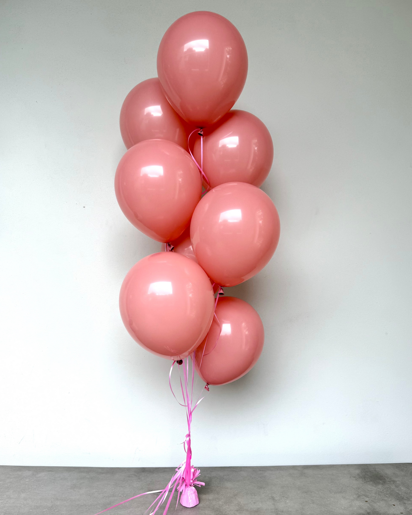 Dusty Rose Balloon 12" With Helium