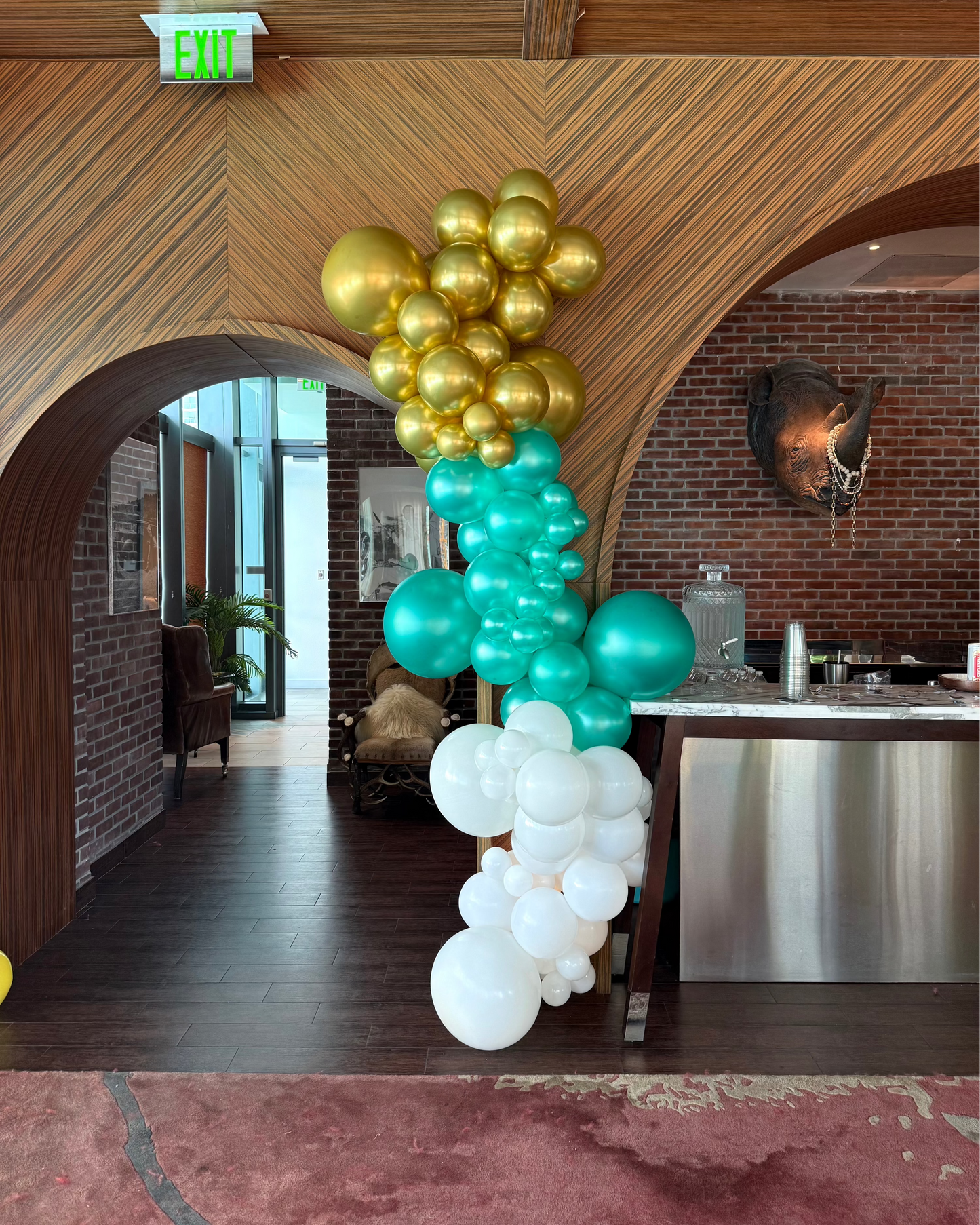 Organic Balloon Garland