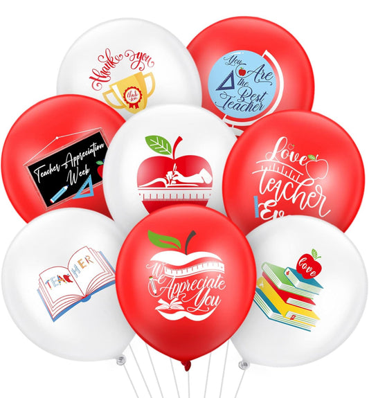 Teacher Appreciation Balloon Bouquet With Helium