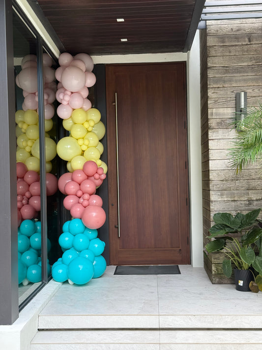 Organic Balloon Garland