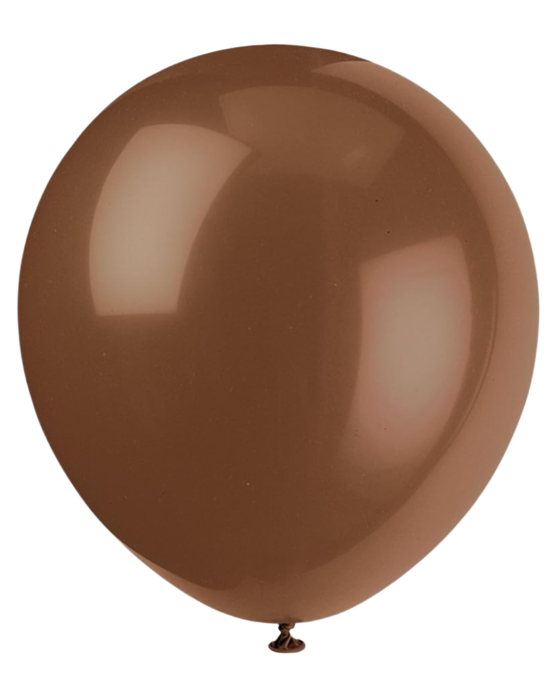 Brown Balloon 12" With Helium
