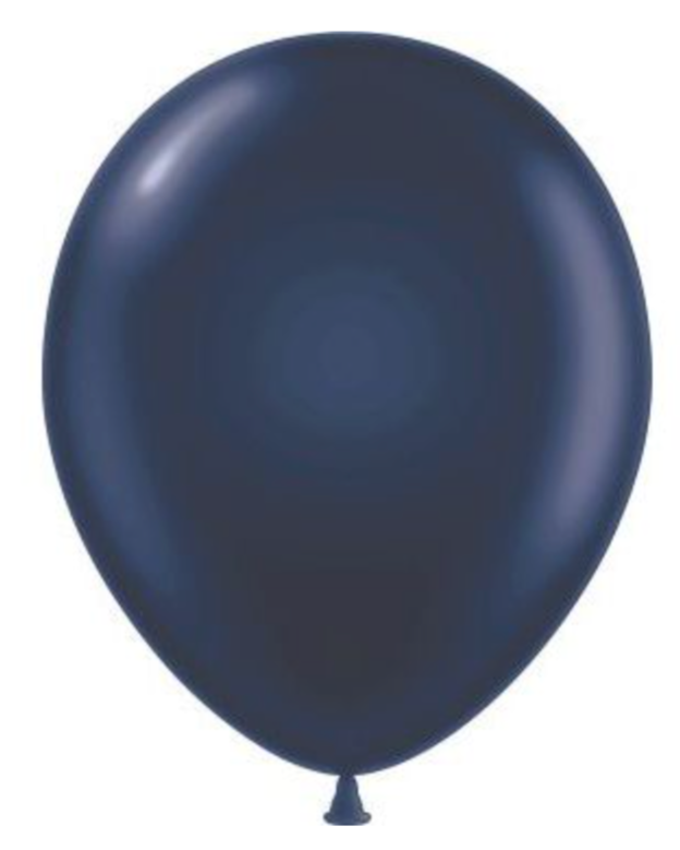 Dark Navy Blue Balloon 12" With Helium