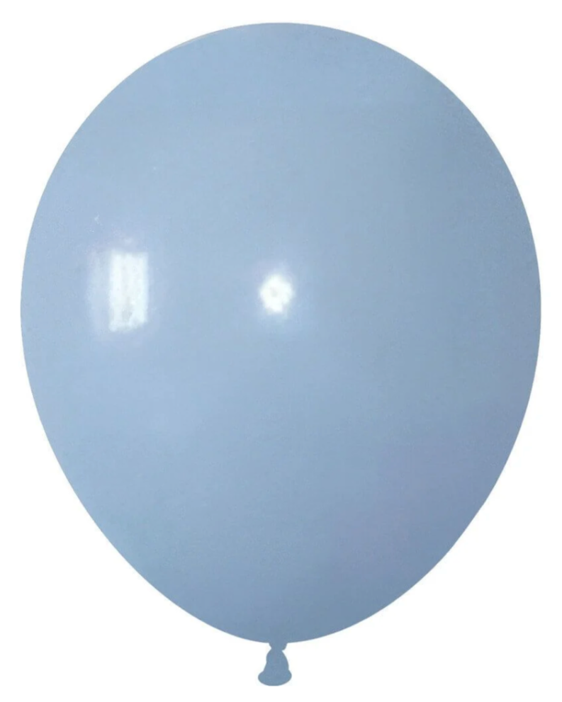 Dusty Blue Balloon 12" With Helium
