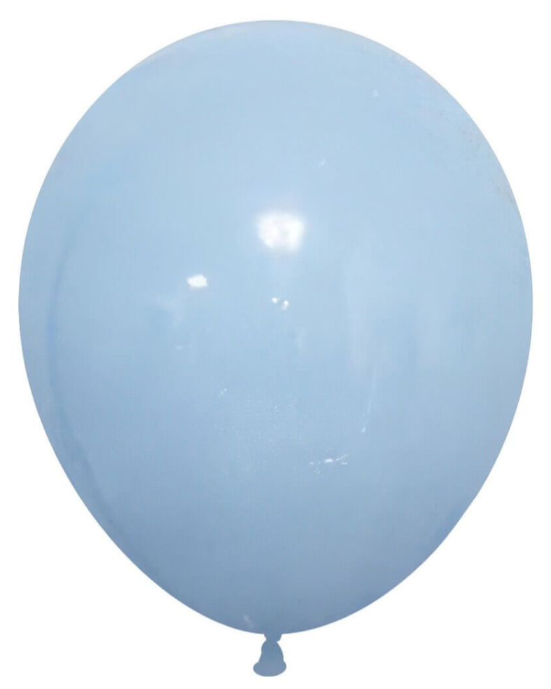 Baby Blue Balloon 12" With Helium