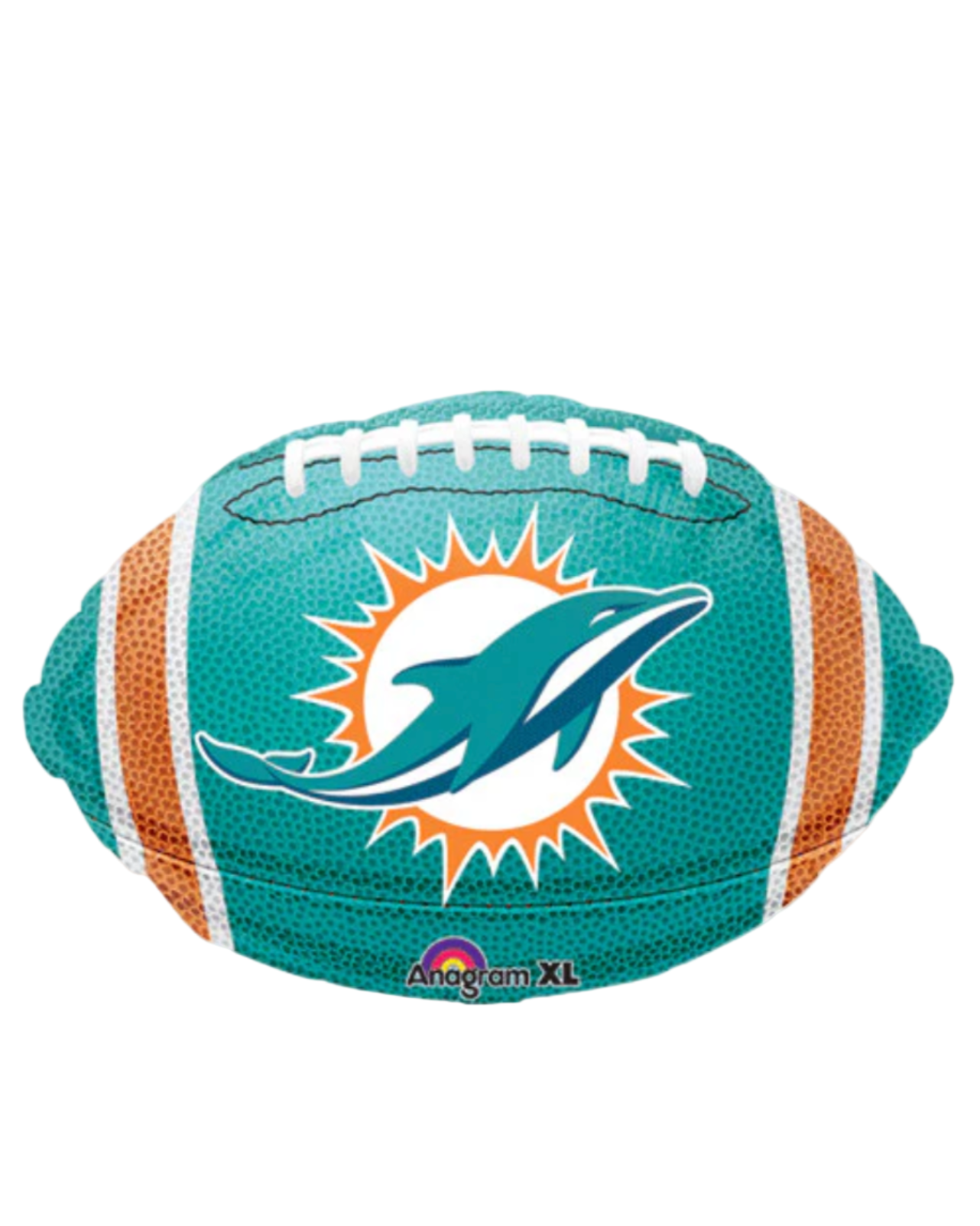 Miami Dolphins 18" Football NFL Team Foil Balloon With Helium