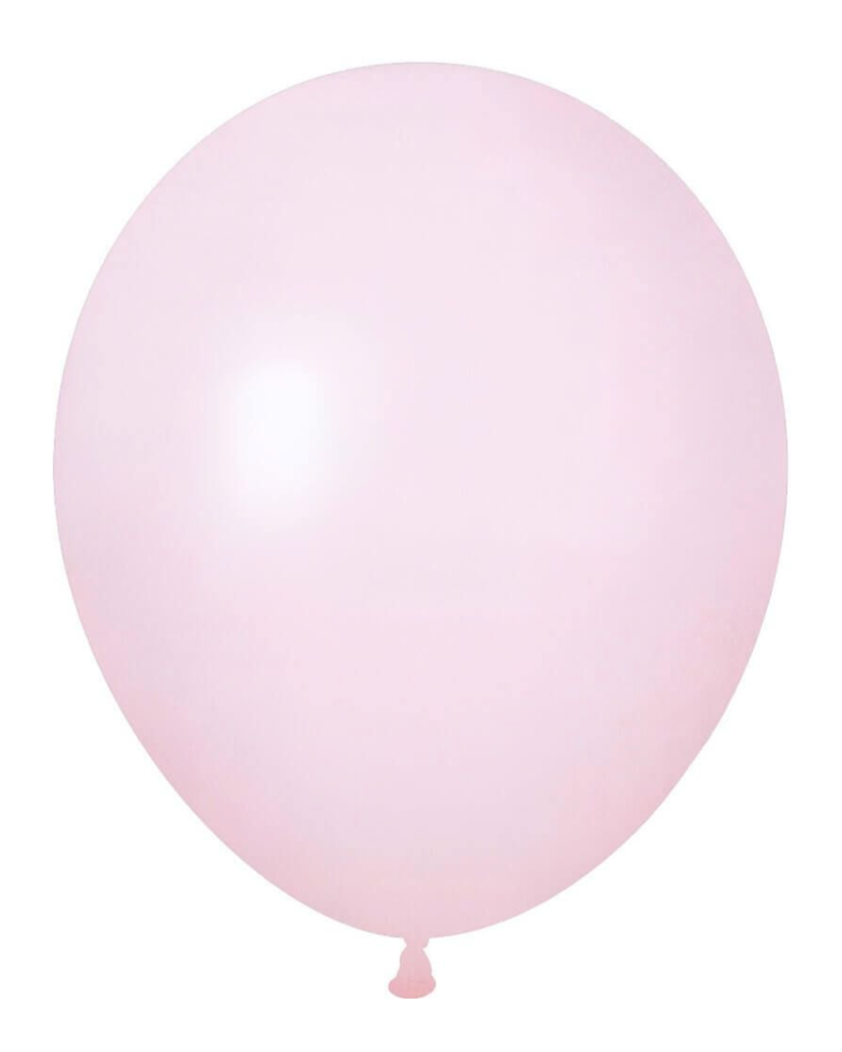 Extra Light Baby Pink Balloon 12" With Helium