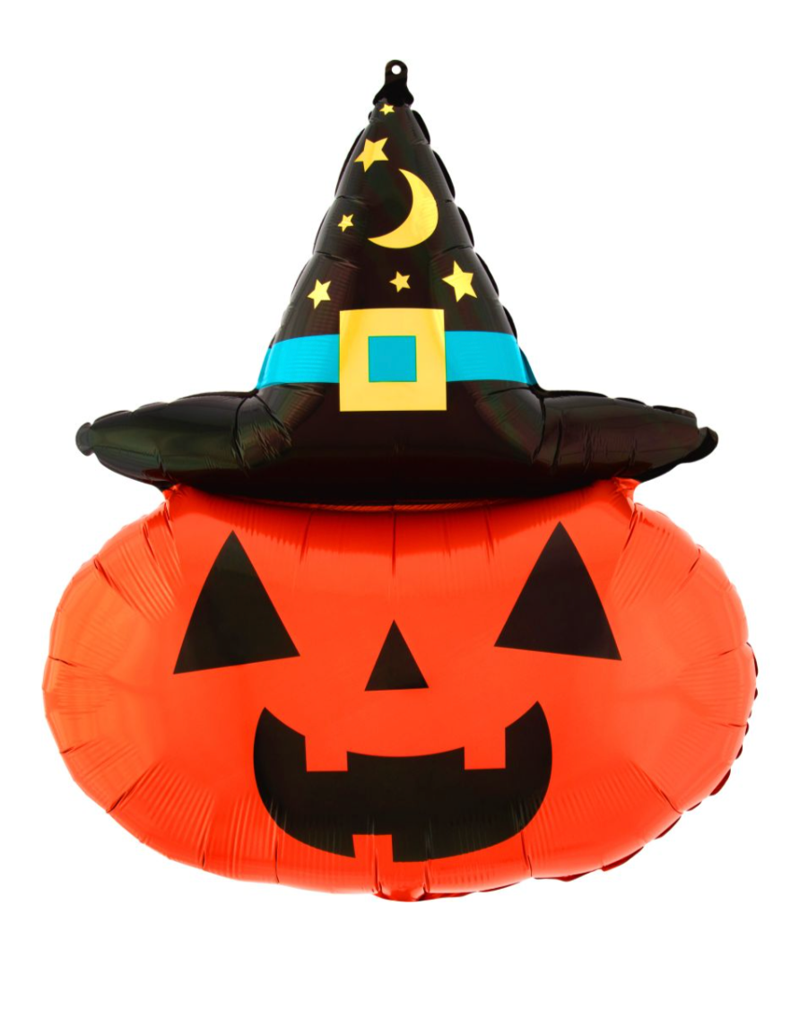Giant Pumpkin Halloween Balloon With Helium