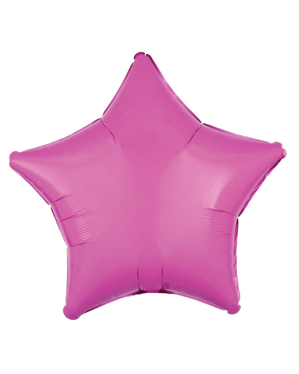 Hot Pink 18" Star Balloon With Helium