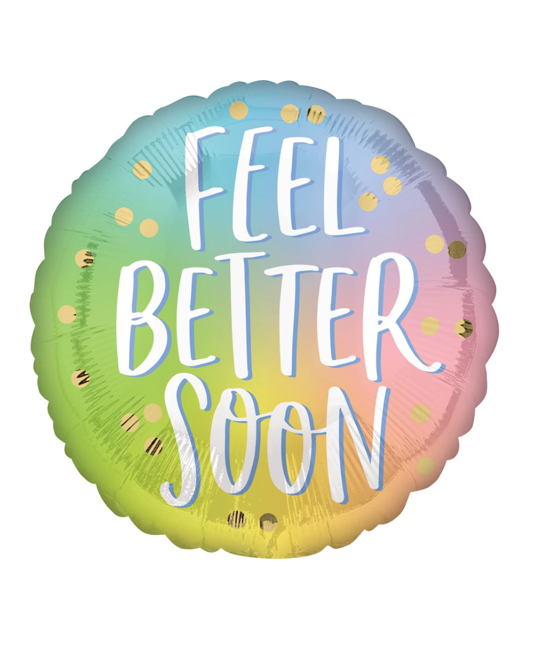 XXL Feel Better Soon Balloon With Helium