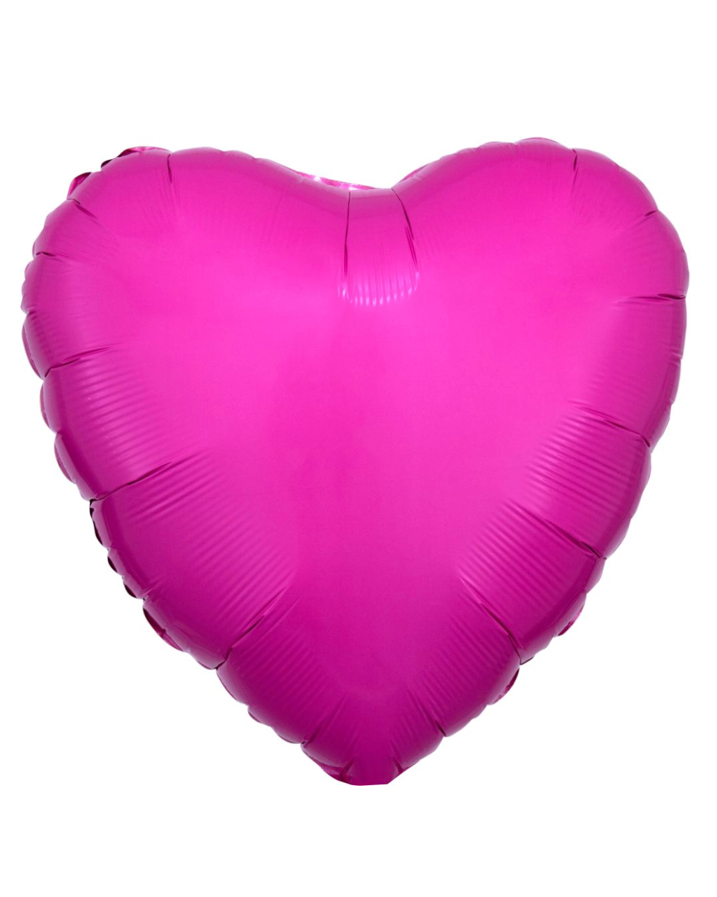 Hot Pink 18" Heart Balloon With Helium