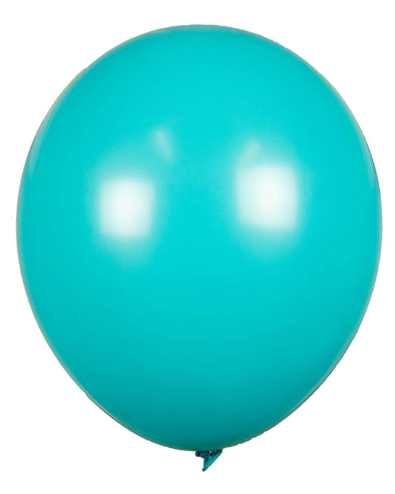 Teal Balloon 12" With Helium