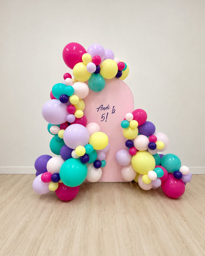 Giant  Backdrop Arch Balloon Set Up Any Color