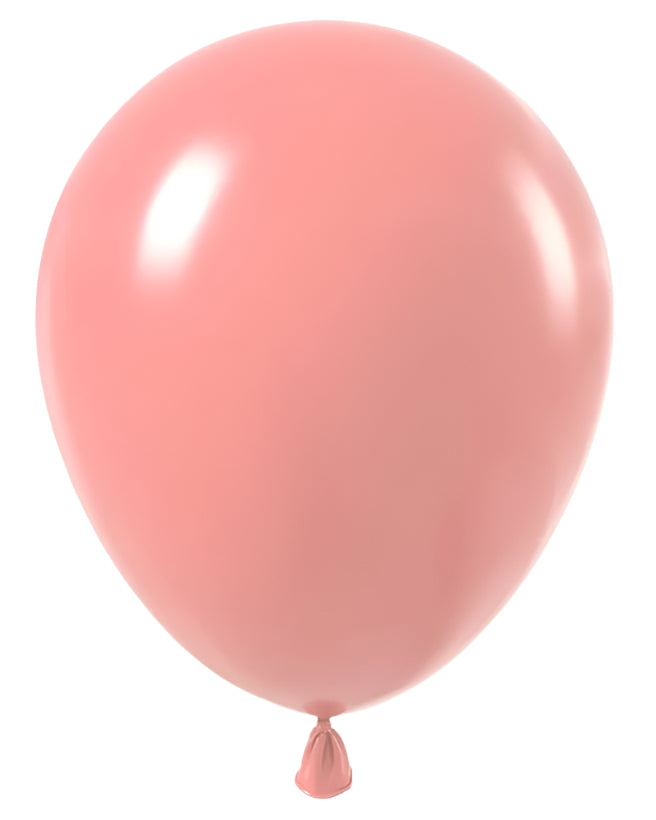 Dusty Rose Balloon 12" With Helium