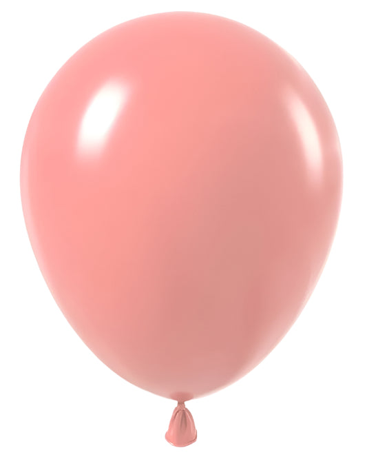 Dusty Rose Balloon 12" With Helium