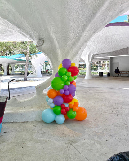 Freestanding Organic Balloon Garland Price Per Foot