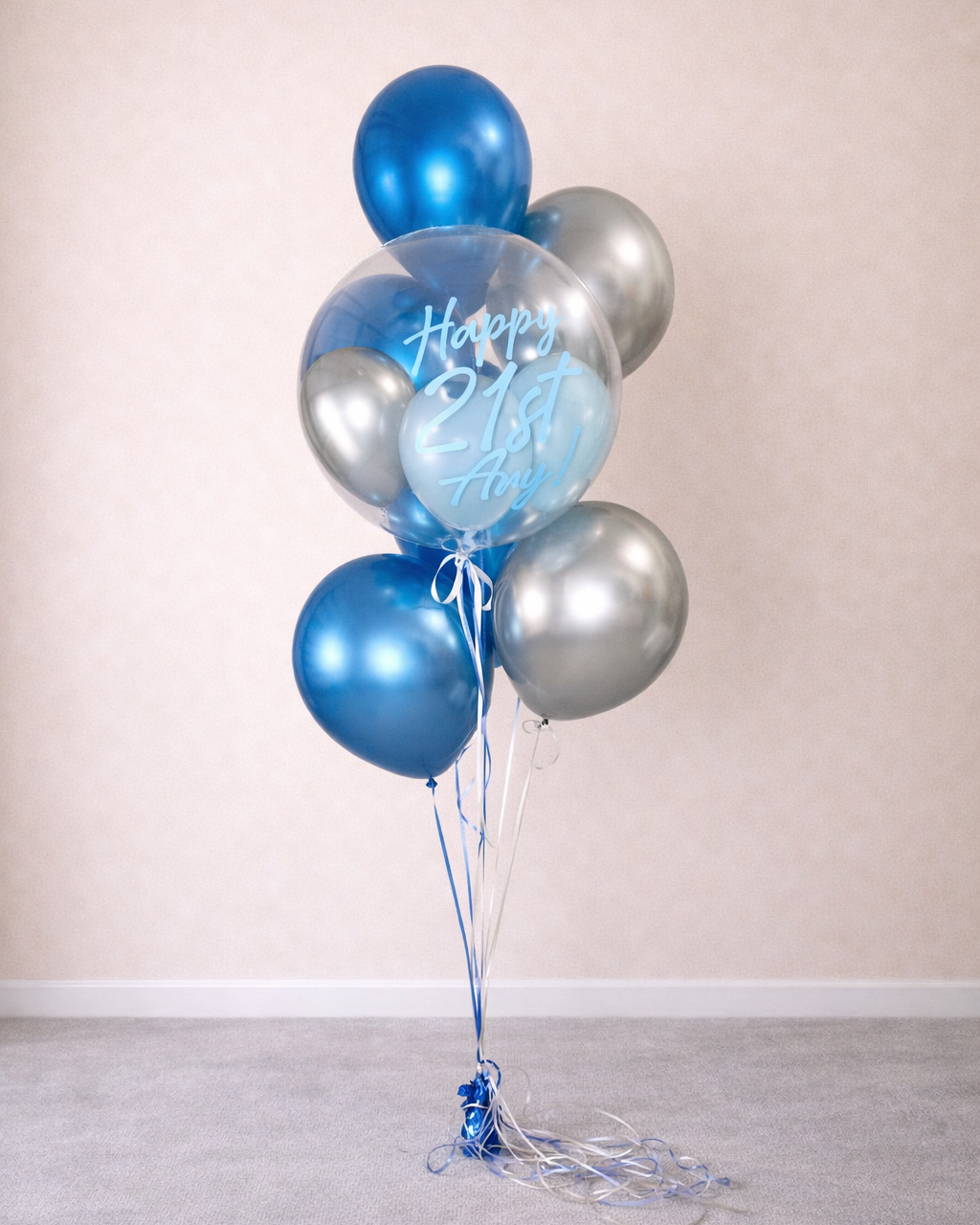 Custom 24” Balloon Bouquet With Helium Any Color
