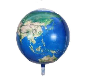 Giant 24" Foil Planet Balloon With Helium