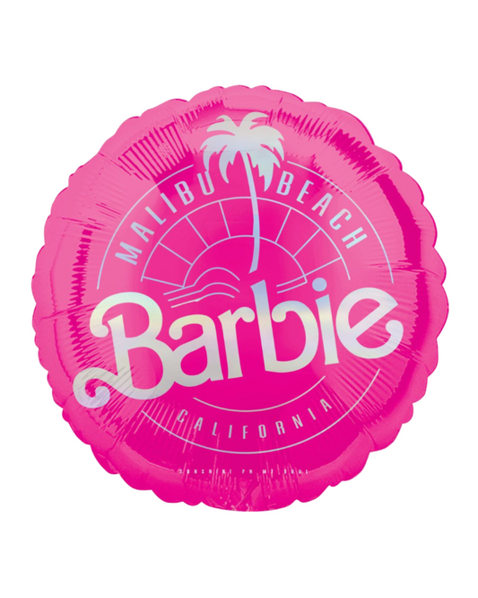 Barbie 18" Pink Foil Balloon With Helium