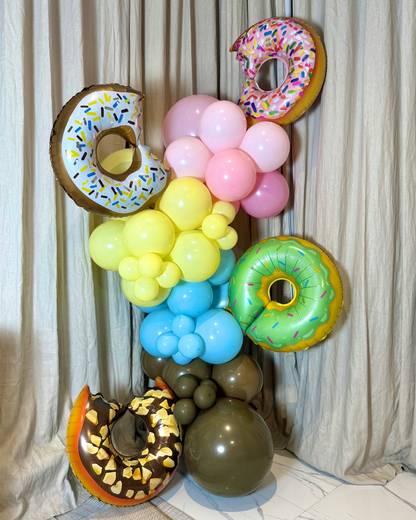 Organic Balloon Garland
