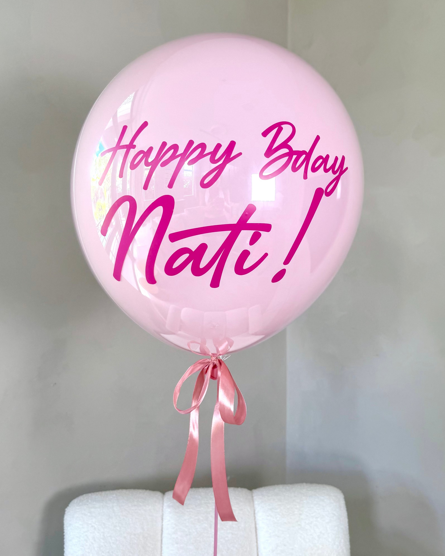 Custom Balloon With Helium 12" 20" or 30"