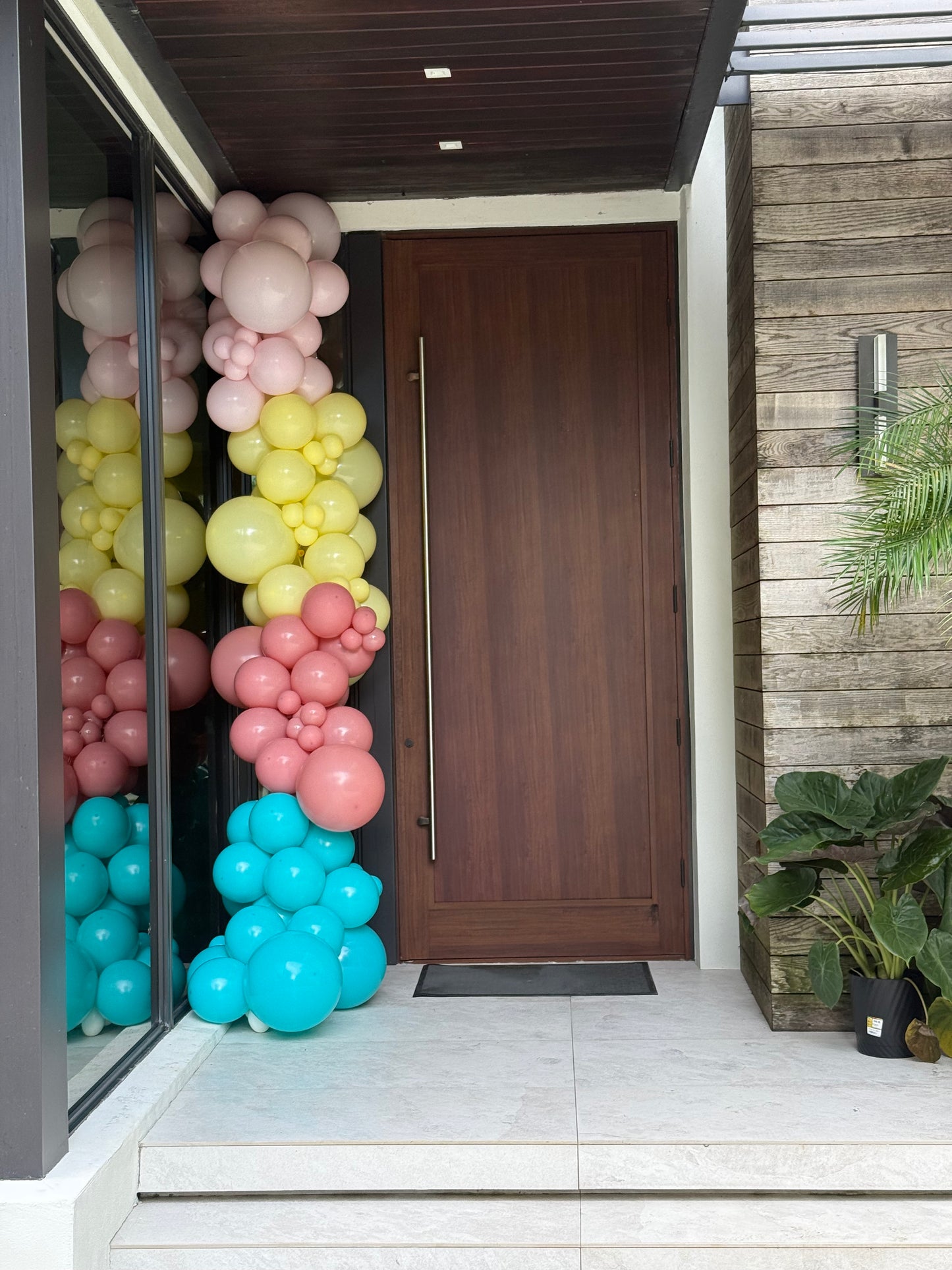 Organic Balloon Garland