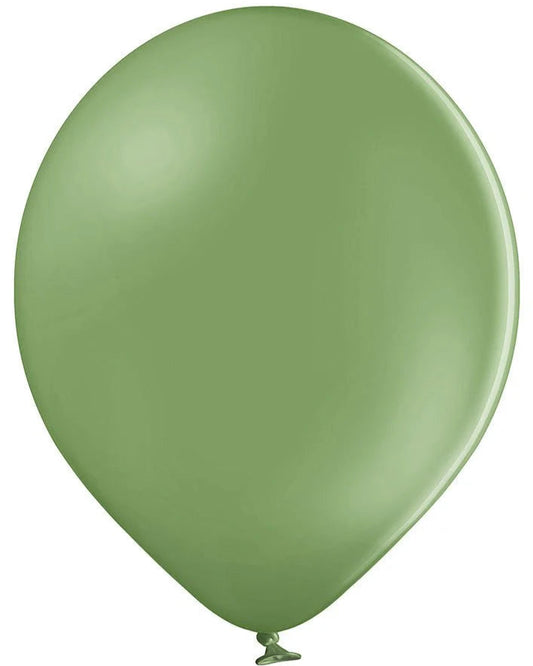Khaki Green Balloon 12" With Helium