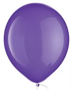 Purple Balloon 12" With Helium