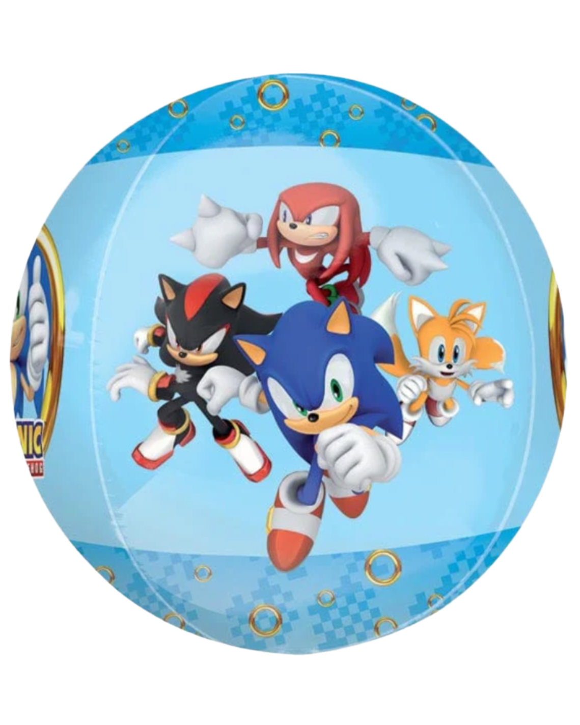 Sonic The Hedgehog 24" Giant Globe Balloon With Helium