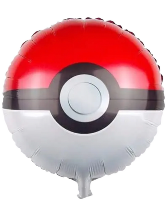 Pokeball Pokemon 18" Balloon With Helium