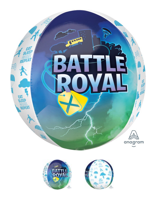 Battle Royale Fortnite 24" Giant Orbz Balloon With Helium