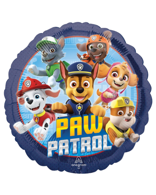 Paw Patrol 18" Foil Balloon With Helium