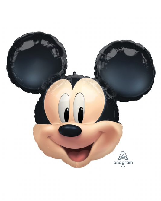 XXL Giant Mickey Mouse Foil Balloon With Helium