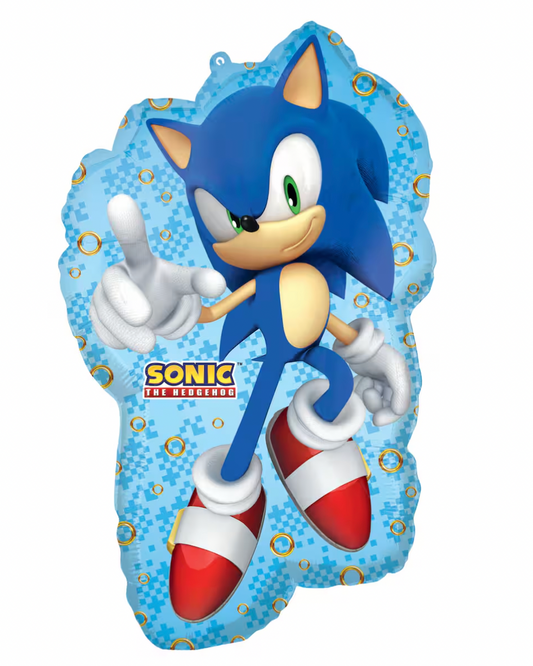 Giant XXL Sonic The Hedgehog Balloon With Helium