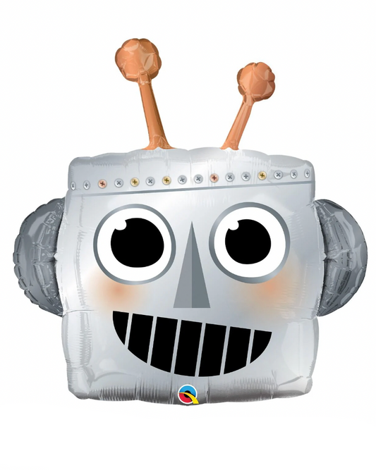 Giant 35" Robot Balloon With Helium
