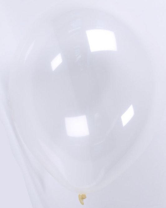 Crystal Clear Balloon 12" With Helium