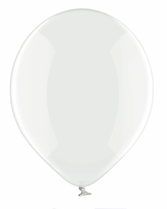Crystal Clear Balloon 12" With Helium