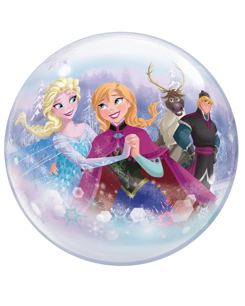 Disney Frozen 22" Giant Bubble Balloon With Helium