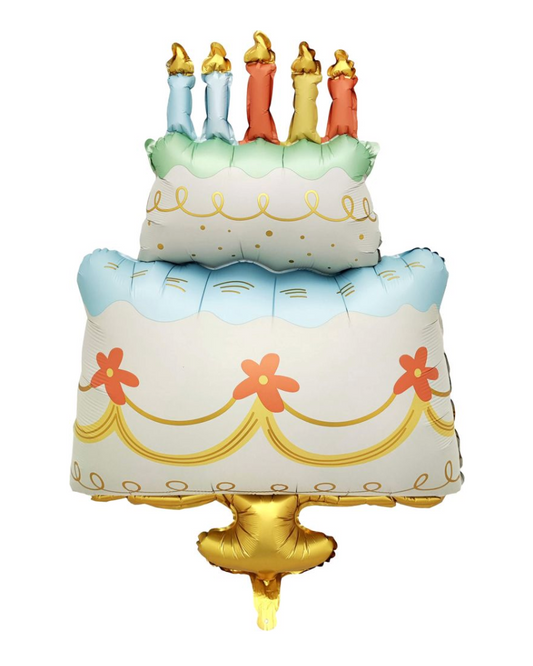 Giant Birthday Cake Balloon With Helium