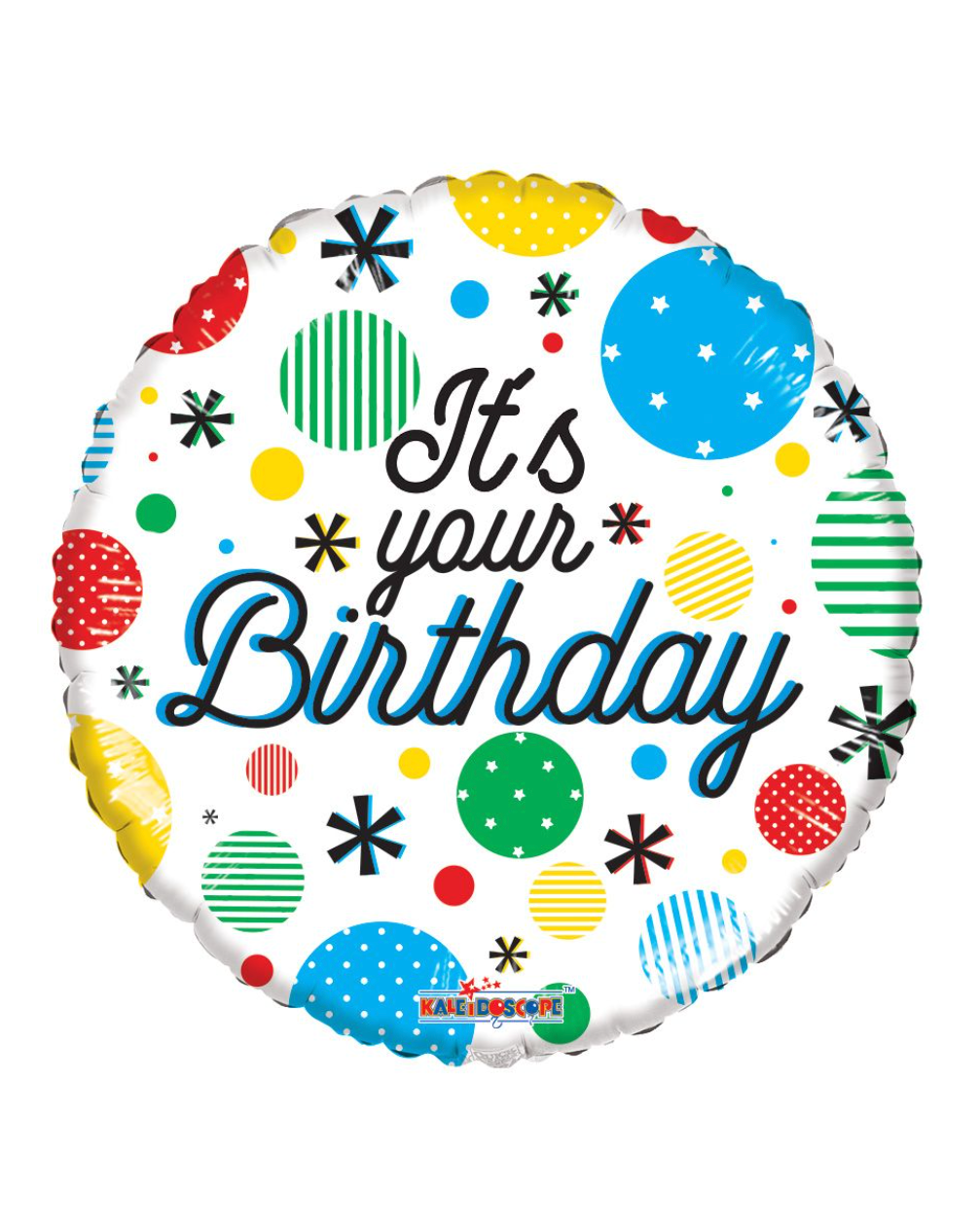 It's Your Birthday 18" Balloon With Helium