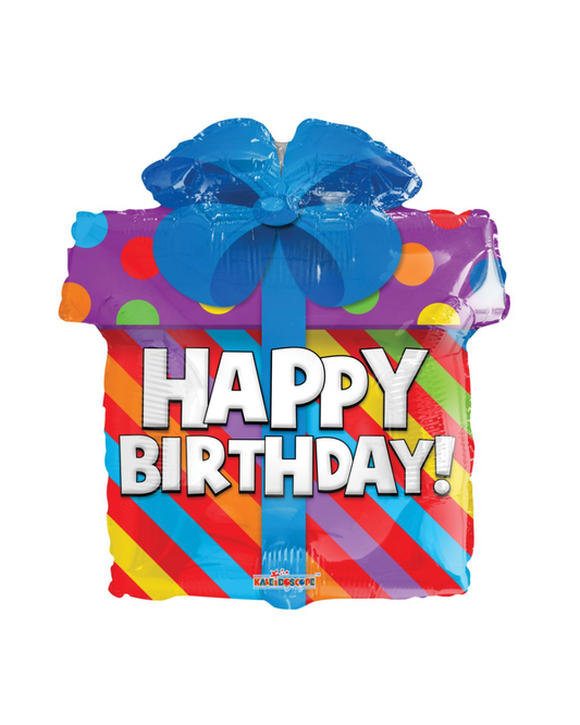 Gift Happy Birthday 18" Balloon With Helium