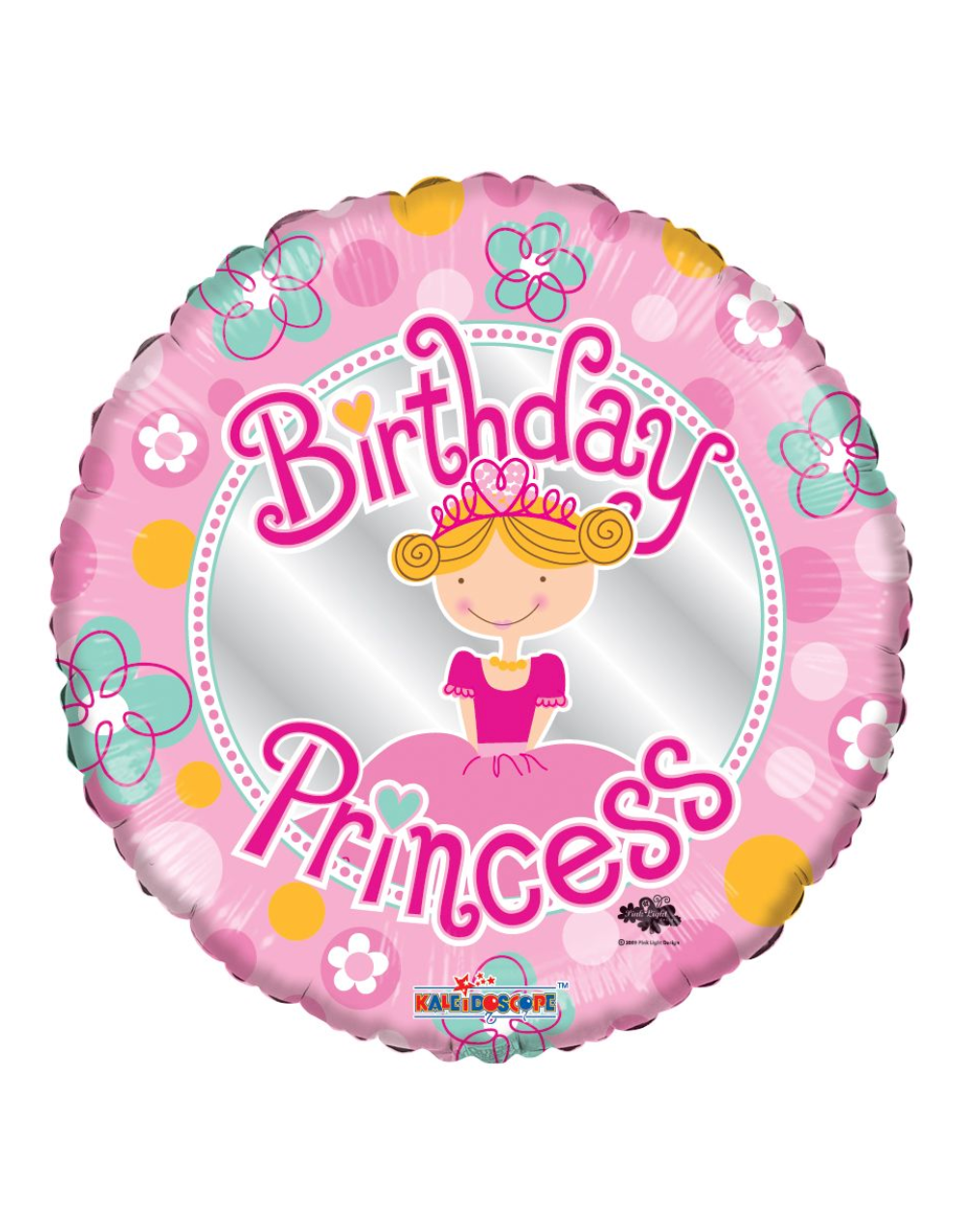 Birthday Princess 18" Balloon With Helium