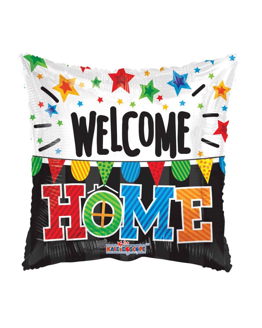 Welcome Home 18' Square Balloon With Helium