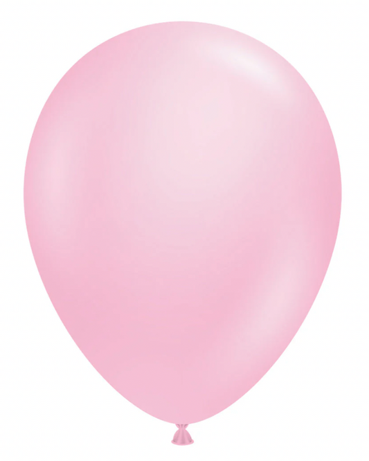 Pink Balloon 12" With Helium