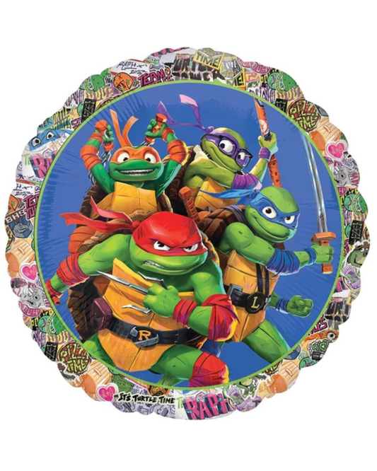 18" Teenage Mutant Ninja Turtle Foil Balloon
