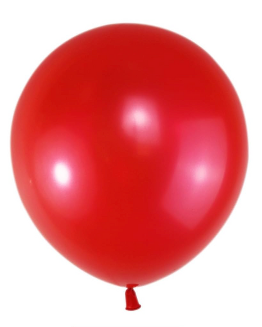 Pearl Red Balloon 12" With Helium